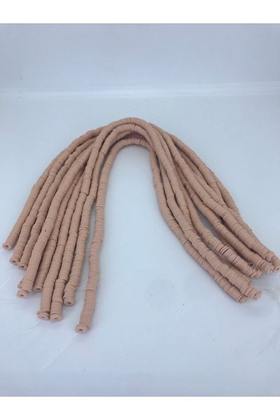 Hobigram Χάντρες ζύμης Fimo σε ανοιχτό χρώμα καπουτσίνο – Προσαρμοσμένο σχέδιο, αξεσουάρ, ποιοτική παραγωγή, εντυπωσιακό στυλ – Β