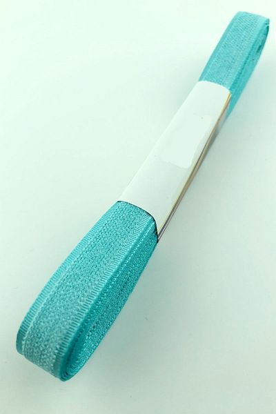 Hobigram Water Green Velvet Effect Ribbon 1 cm – Ειδικό σχέδιο, αξεσουάρ, ποιοτική παραγωγή, εντυπωσιακό στυλ