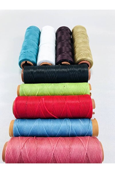 Hobigram Mixed Color Waxed Thread 1 Meter of Each Color the Price Is for a Total of 10 Meters – Beads, Stylish Design – Beads