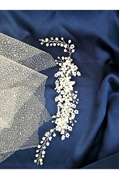 Hobigram Women's Transparent Beaded Crocodile Model Hair and Turban Accessory – Other Hair Accessories, Stylish Design