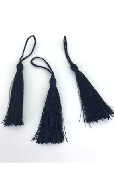 Hobigram Ciucure bleumarin închis de 7 cm – Design special, accesoriu, produc...