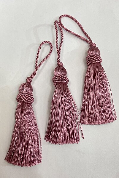 Hobigram Dekoratif Şerit Gül Kurusu Topuzlu Tekli Püskül 7 Cm 1 Adet – Diğer ...