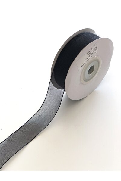 Hobigram Μαύρη κορδέλα Organza 2 cm – Ειδικό σχέδιο, Αξεσουάρ, Ποιοτική Παραγωγή, Στυλ που τραβάει τα βλέμματα – Κορδέλα