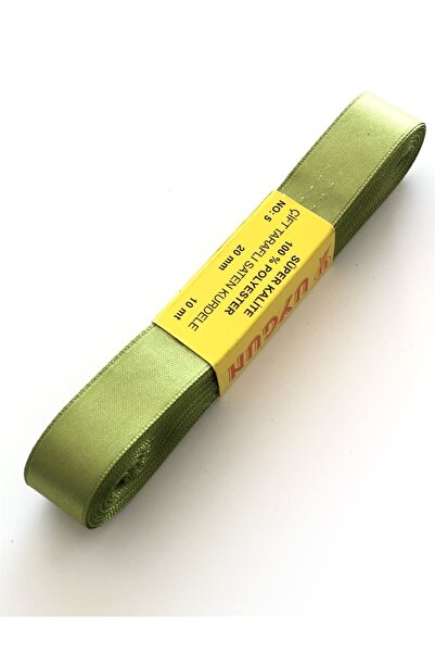 Hobigram Фісташковий зелений атласний стрічка 2 см – Спеціальний дизайн, аксесуари, якісне виготовлення, привабливий стиль – Стрічка