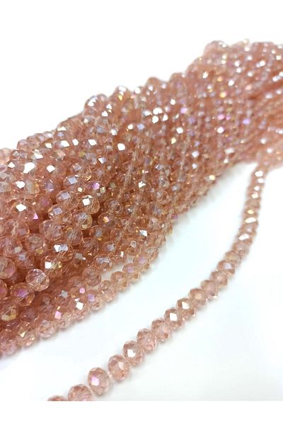 Hobigram خرز كريستال 8 ملم – تصميم خاص، إكسسوار، إنتاج عالي الجودة، طراز مميز – خرز
