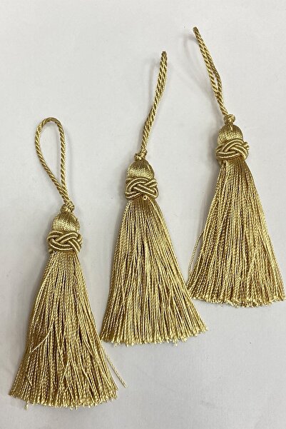 Hobigram Hardal Sarı Topuzlu Püskül 1 Adet Boy 7 Cm – Diğer Parti Malzemeleri...