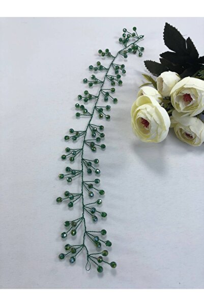 Hobigram Αξεσουάρ μαλλιών με πράσινο κρύσταλλο – Ειδικό σχέδιο, αξεσουάρ, ποιοτική κατασκευή, εντυπωσιακό στυλ – Άλλα μαλλιά