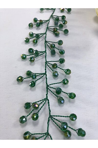 Hobigram Αξεσουάρ μαλλιών με πράσινο κρύσταλλο – Ειδικό σχέδιο, αξεσουάρ, ποιοτική κατασκευή, εντυπωσιακό στυλ – Άλλα μαλλιά