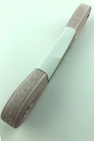 Hobigram Κορδέλα με εφέ βελούδου σκούρας πούδρας 1 cm – Ειδικό σχέδιο, αξεσουάρ, ποιοτική παραγωγή, λαμπερό στυλ –