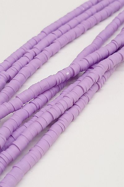 Hobigram Lila Fimo Dough Beads Fhb-1007 – خرز، تصميم أنيق، إكسسوار نسائي – خرز – خرز