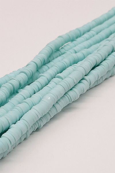 Hobigram Ανοιχτό Τυρκουάζ Fimo Dough Beads Fhb-1030 – Χάντρες, Κομψό Σχέδιο, Γυναικείο Αξεσουάρ – Χάντρες