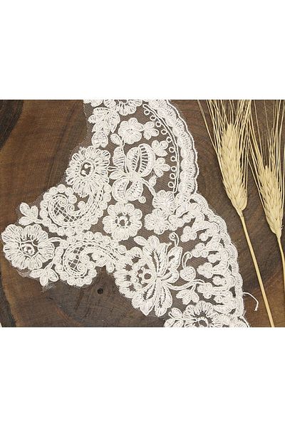 Hobigram Guipure French White 2591 – تصميم خاص، إكسسوار، إنتاج عالي الجودة، طراز مثير للنظر – شريط زخرفي
