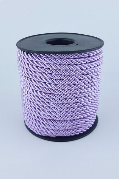 Hobigram Lilac Cord Rope 3 Mm – Πλεκτό νήμα, Κομψό σχέδιο, Γυναικείο αξεσουάρ – Πλεκτό νήμα – Πλεκτό νήμα