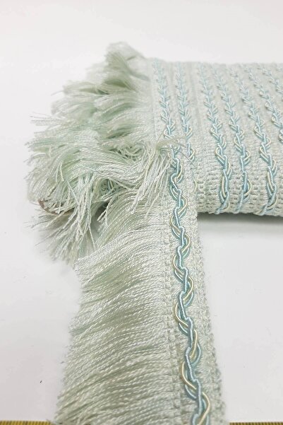 Hobigram Decorative Ribbon Water Green Rope Tassel Fringe Ribbon 5 cm – Decorative Ribbon, Stylish Design, Women's Accessory