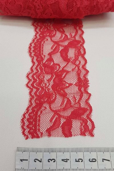 Hobigram Ανοιχτό κόκκινο Lycra Stretchy Lace Ribbon – Προσαρμοσμένο σχέδιο, Αξεσουάρ, Ποιοτική Παραγωγή, Εντυπωσιακό Στυλ –
