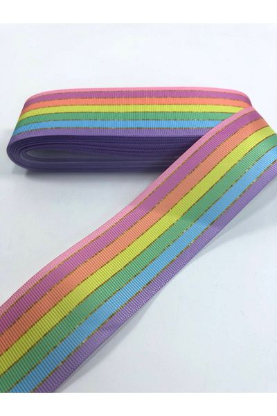 Hobigram Σύνθετη πολύχρωμη κορδέλα Grosgrain – Προσαρμοσμένο σχέδιο, Αξεσουάρ, Ποιοτική Παραγωγή, Εντυπωσιακό Στυλ –