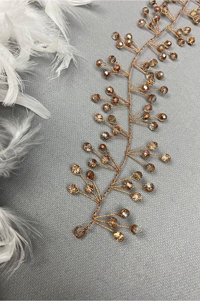 Hobigram إكسسوار شعر موديل Rose Color Sia – تصميم خاص، إكسسوار، إنتاج عالي الجودة، طراز مثير للنظر – Diğe