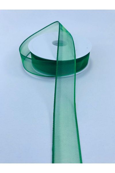 Hobigram Green Hilton Ribbon 5 Yards – Κορδέλα, Κομψό Σχέδιο, Γυναικείο Αξεσουάρ – Κορδέλα