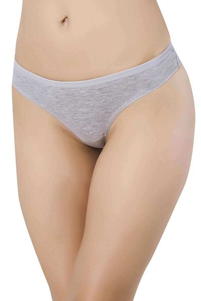 META Set 12 bucăți Super Eco Chiloți damă Lycra Gri