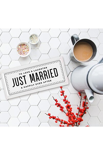 The Mia Dikdörtgen Servis Dad The Best - 35 X 16 Cm