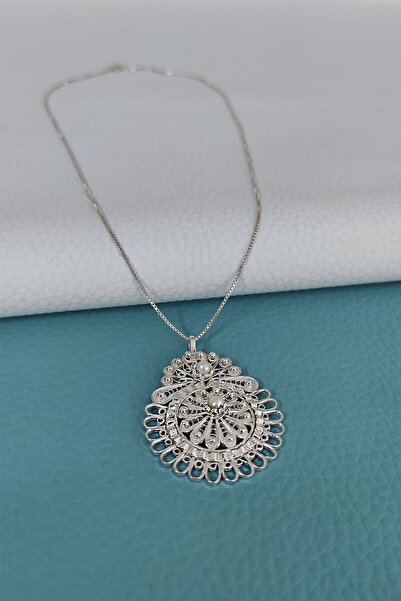 Mutlu Gümüş Telkari Armut Tılsım