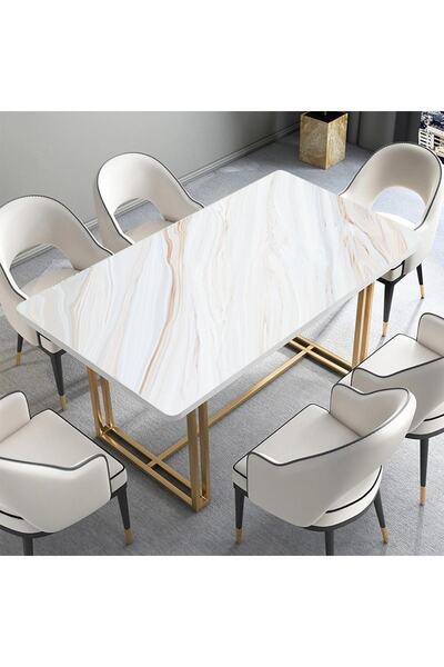 StickerArt Masa Kaplama Folyosu Mobilya Masa Kaplama Folyoları Mermer Doku