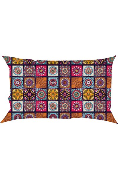 LadiesHome Özel Tasarım 50x30 Dikdörtgen Çift Taraflı Baskılı Kırlent Yastık ...