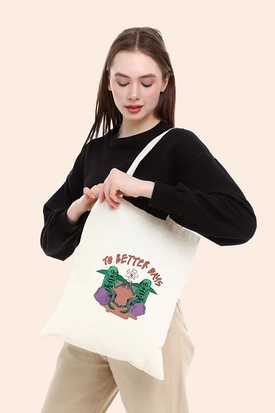 BAGAND The To Better Raw υφασμάτινη τσάντα