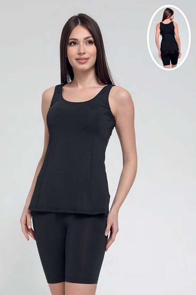 Chelly Γυναικείο μονόχρωμο καλσόν Tankini S9003-04