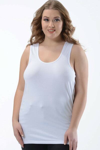 KOTA Battal Beden Bayan Atlet-beyaz