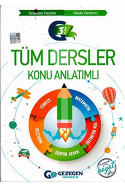 Gezegen Yayıncılık 3. Sınıf Tüm Dersler Konu Anlatımlı 9786057543714