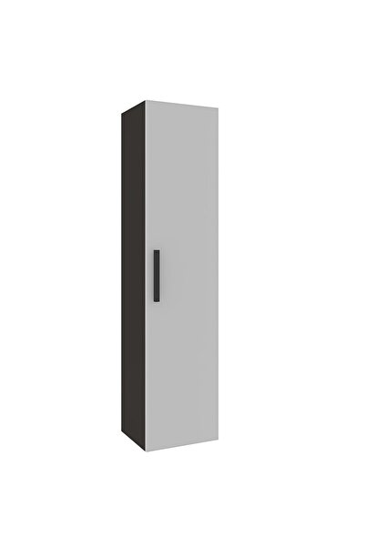 KALE Gris 40 Cm Siyah-gri Boy Dolabı