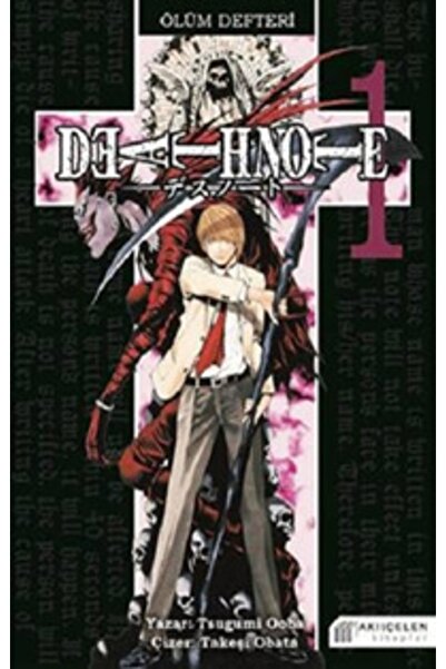 kitaps Death Note Ölüm Defteri 1 Manga 9786055381028