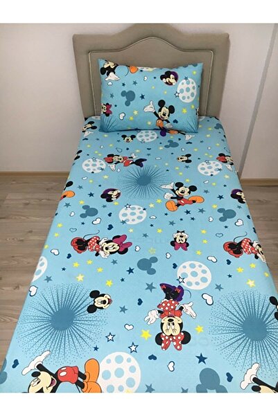 Mert Jednokrevetno Ranforce (tkanina) bez elastike Čaršav set Mickey Mouse ti...