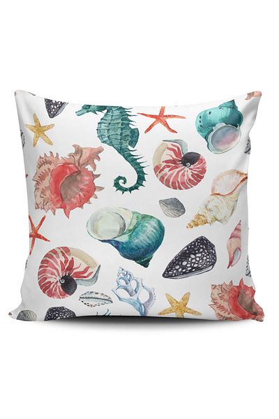 Alkan Homes Sailor Pattern Decorative Modern Throw Pillow Cover