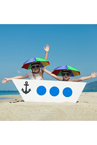 eleven market Children's Head Umbrella with Color and Light, Sunscreen and Su...