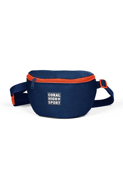 Coral High Sport Navy Blue Waist Bag 22610