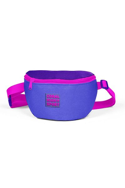 Coral High Sport Purple Lavender Waist Bag 22613