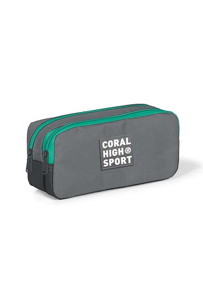 Coral High Sport ανοιχτό γκρι τσάντα στυλό δύο θέσεων 22267