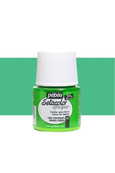 Pebeo Setacolor Opaque Kumaş Boyası (opak) 45ml Spring Green 24