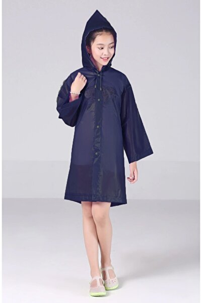 eleven market Eva Navy Blue Practical Trend Παιδικό αδιάβροχο Unisex 8- 12 ετών