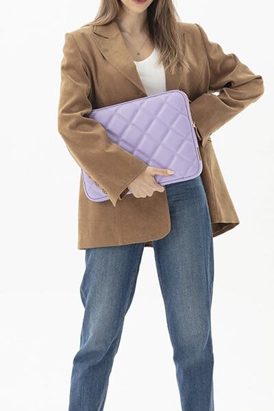 FCSTORE Lilac 11'' Inch-14'' Inch-16'' Inch Macbook Air Pro Laptop Ipad Tablet Case And Briefcase