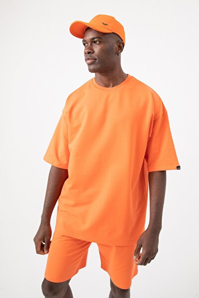 gothamvibes Ανδρικό μπλουζάκι Base Oversize Peach