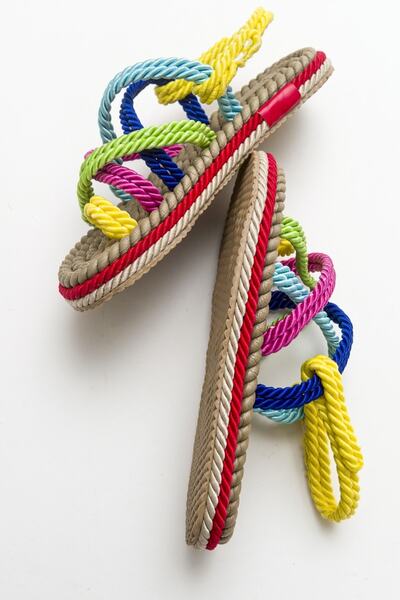 Luvi Ip Bej Multi Kadın Sandalet