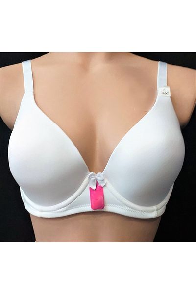 fk lıngerıe C Cup Hollow Underwire Bra Fk White