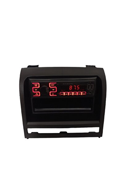 KINGVIN Fiat Albea Teyp Uyumlu  Çerçevesi Bulutut Çift Usb Aux Çift Amfi Çıkışlı