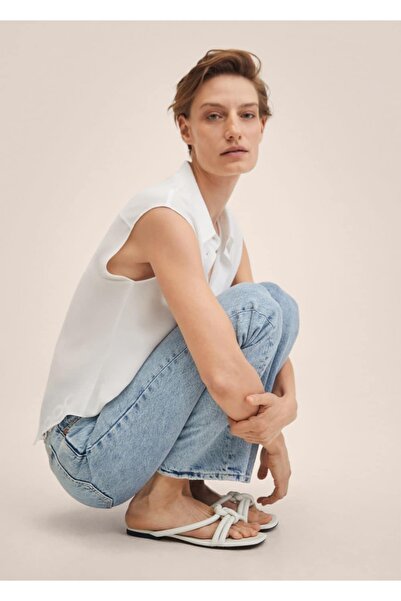 MANGO Woman Dökümlü Gömlek