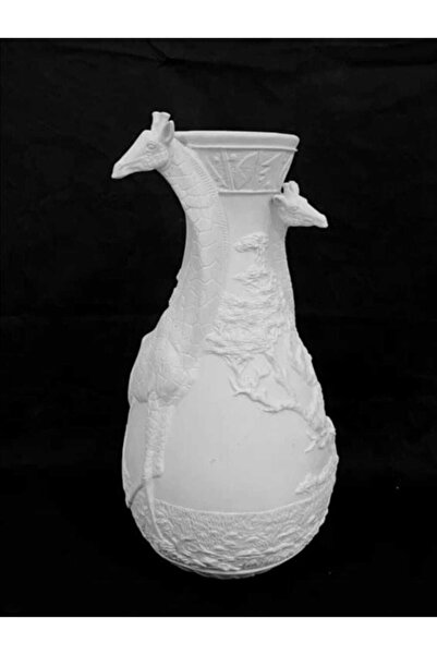 Hands Hand Dekor Ham Zürafalı Vazo