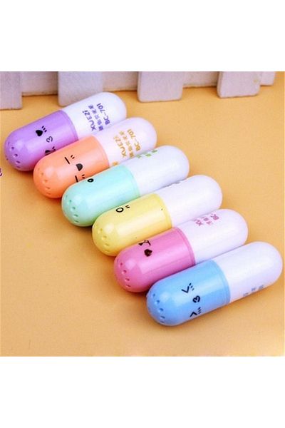 Çılgıntrend Capsule Pastel Colors Marker Pen Set of 6