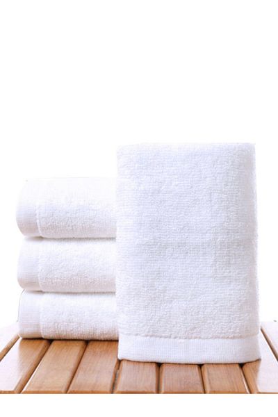 Burak Askeri Malzeme 3 Pieces White Color Bath Towels